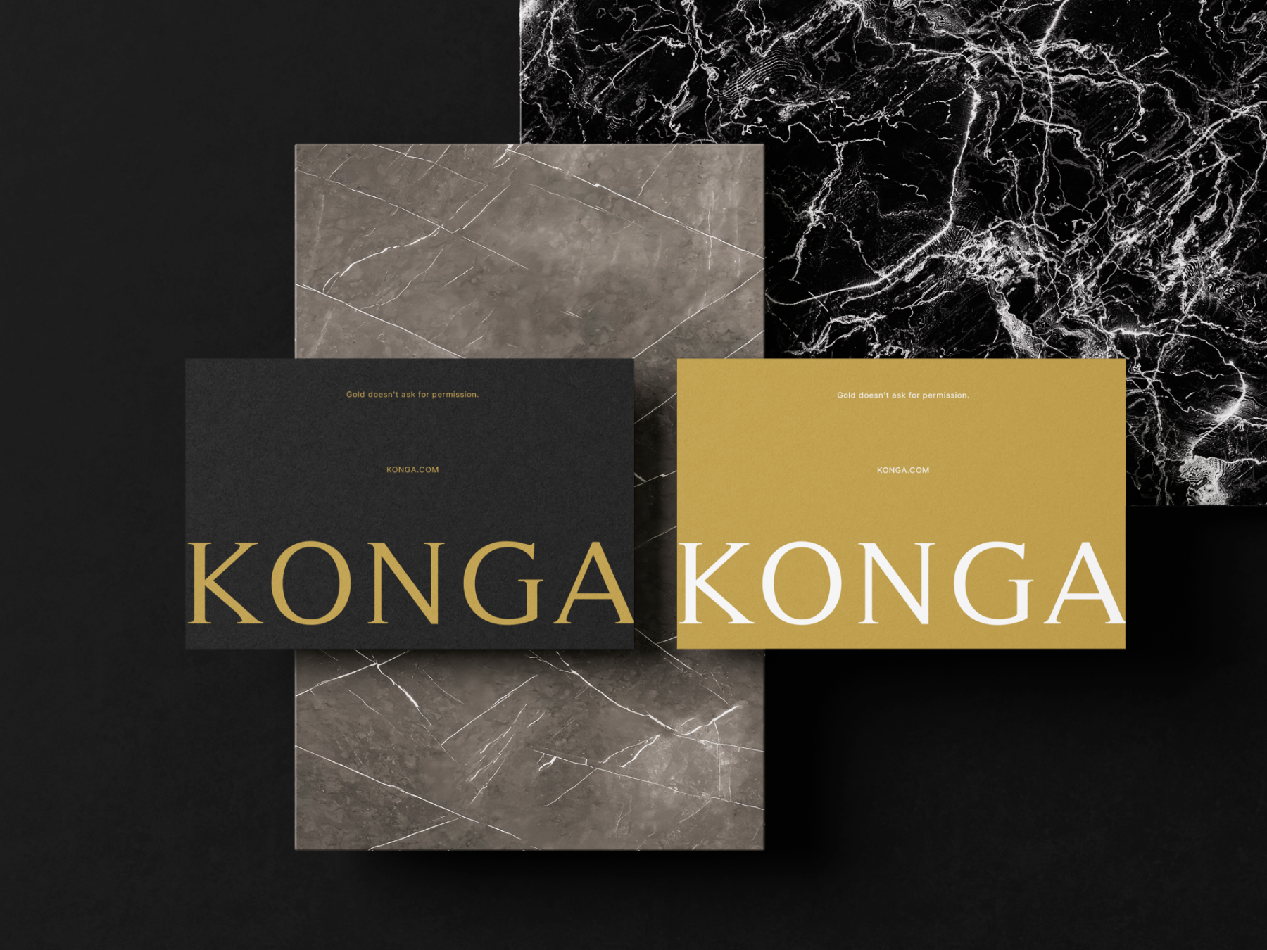 KONGA business card