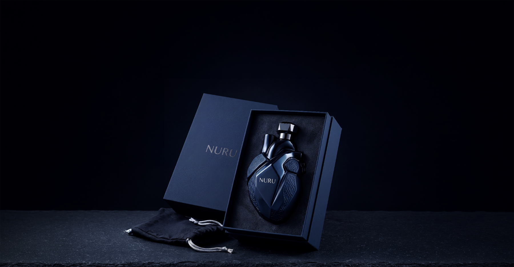 NURU fragrance bottle